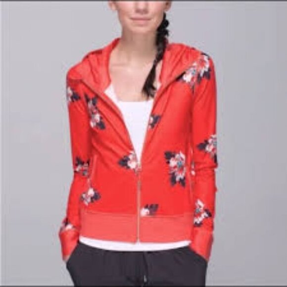 Lululemon Athletica Namaskar Hoodie Sweater Atomic Size 6 - Picture 2 of 11